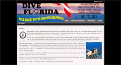 Desktop Screenshot of dive-florida.com